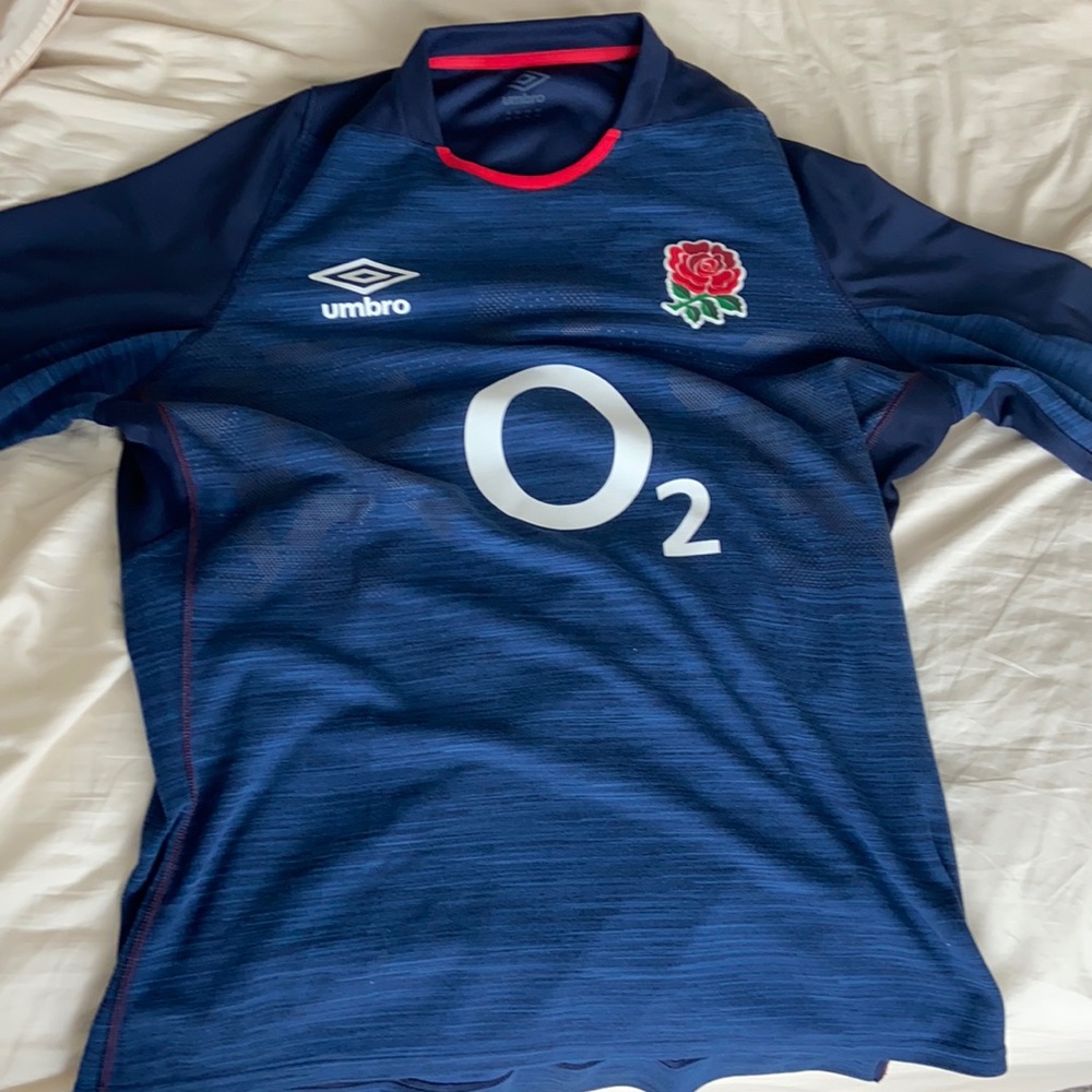 England Authentic Rugby Jersey